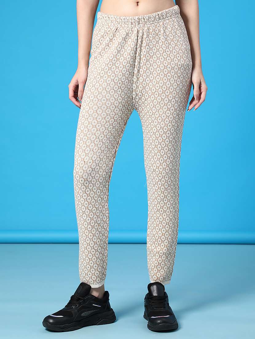 women printed mid rise legging