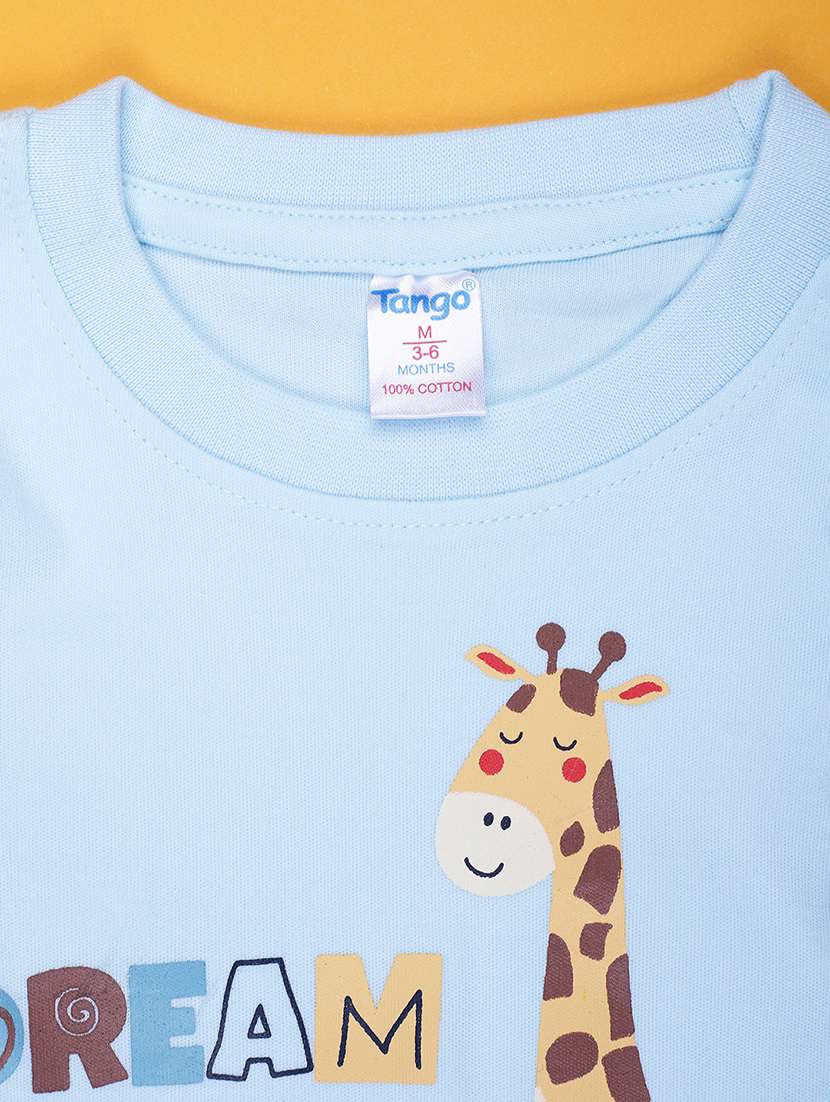 kids printed t-shirt and pajama co-ord set - 21983569 -  Standard Image - 2