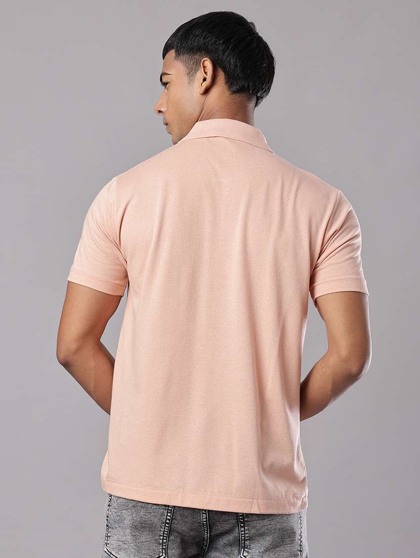 men self design short sleeve regular fit polo t-shirt - 21983681 -  Standard Image - 2