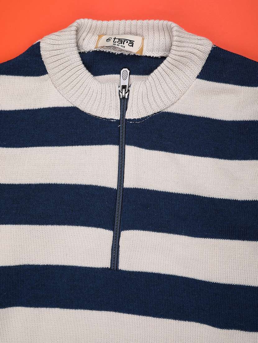 boys striped long sleeve sweater - 21983810 -  Standard Image - 2