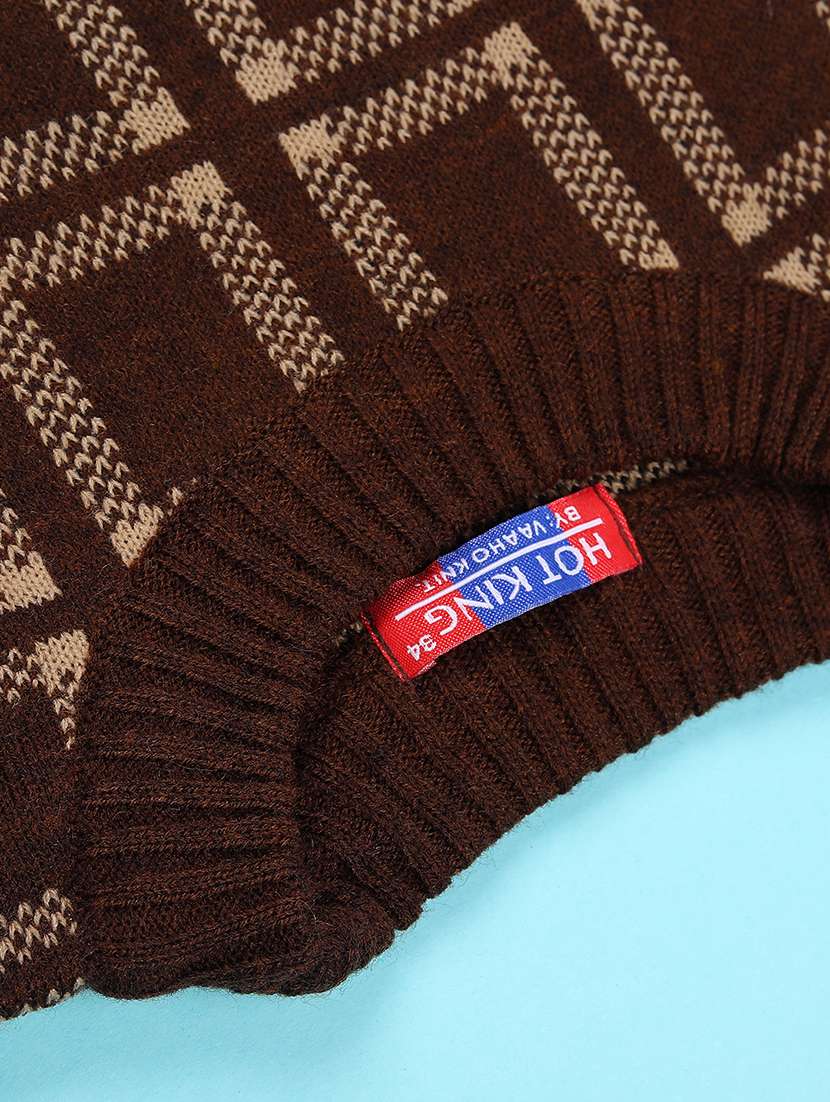 boys checkered long sleeve sweater - 21983850 -  Standard Image - 2