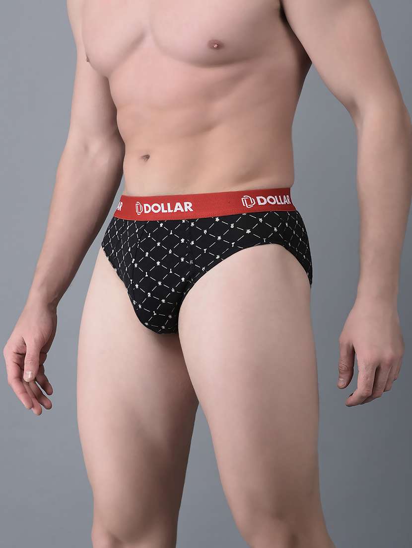 men pack of 3 printed multi colored briefs - 21984126 -  Standard Image - 2