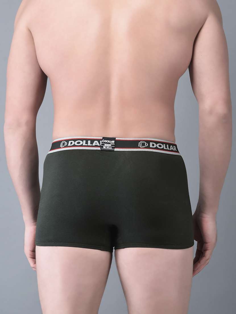 men pack of 5 solid trunk brief - 21984142 -  Standard Image - 2