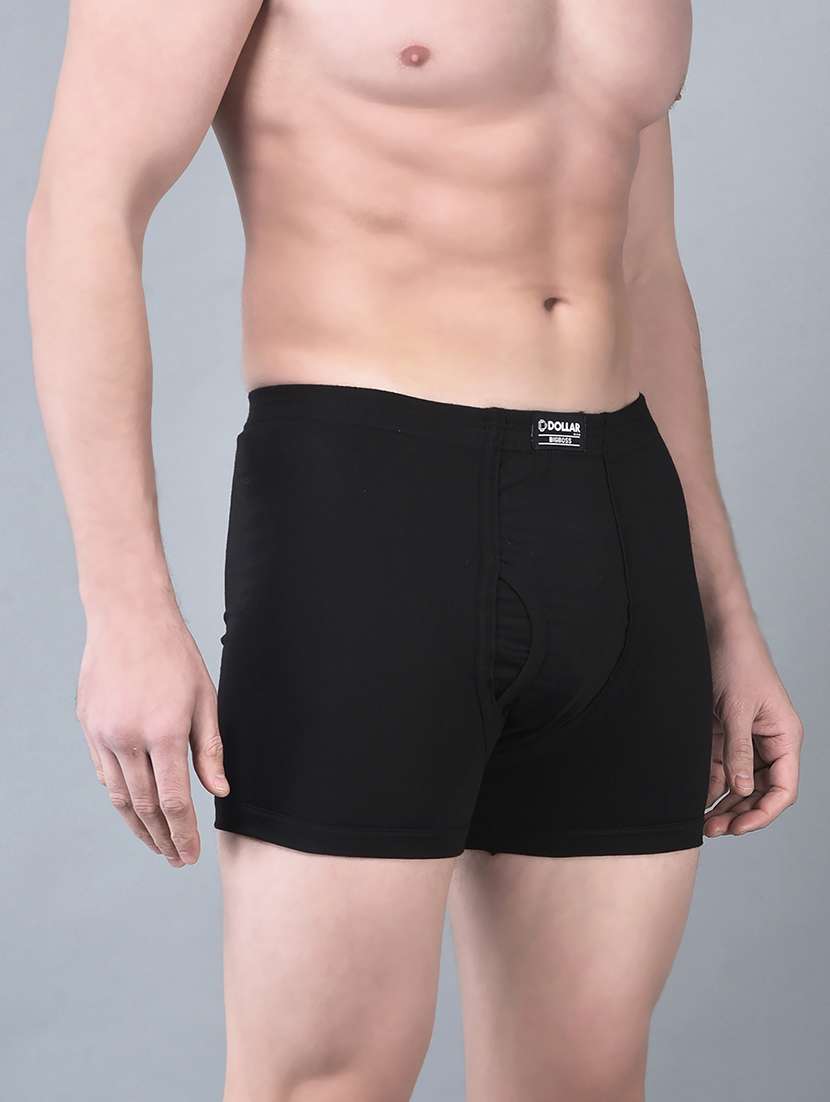 Men Pack Of 5 Solid Trunk Brief - 21984152 -  Standard Image - 2