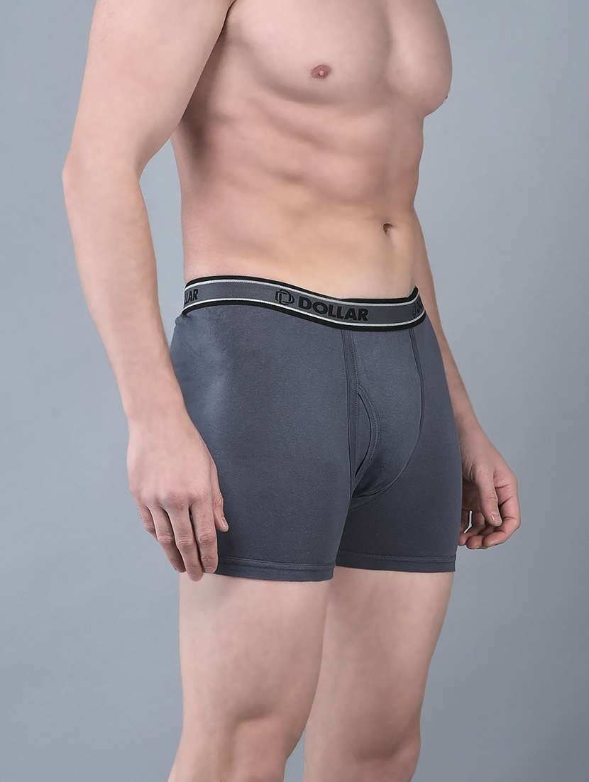 men pack of 3 solid trunk brief - 21984161 -  Standard Image - 2