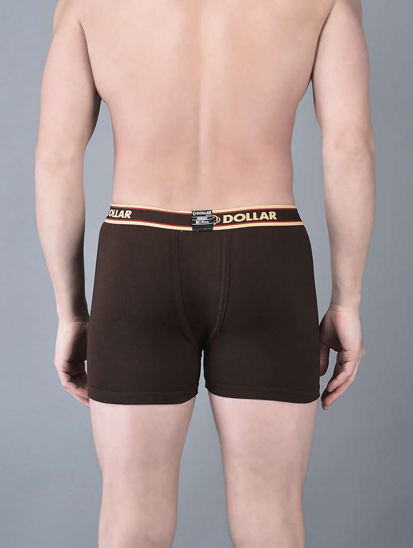 men pack of 5 solid trunk brief - 21984163 -  Standard Image - 2