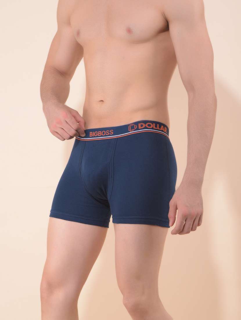 men pack of 5 solid trunk brief - 21984178 -  Standard Image - 2