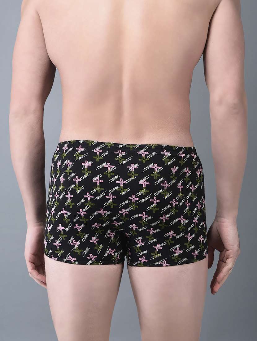 men pack of 5 printed trunk brief - 21984210 -  Standard Image - 2