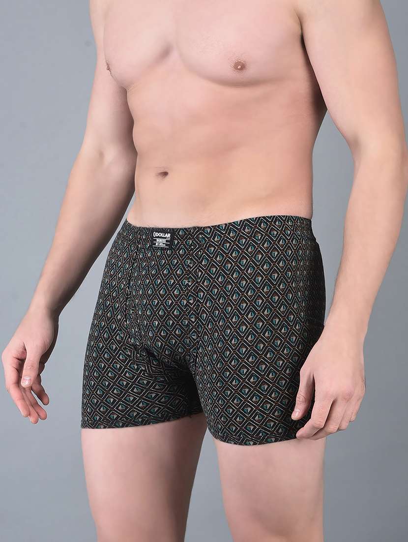 men pack of 3 printed trunk brief - 21984215 -  Standard Image - 2