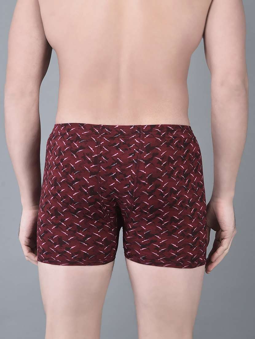 men pack of 5 printed trunk brief - 21984217 -  Standard Image - 2