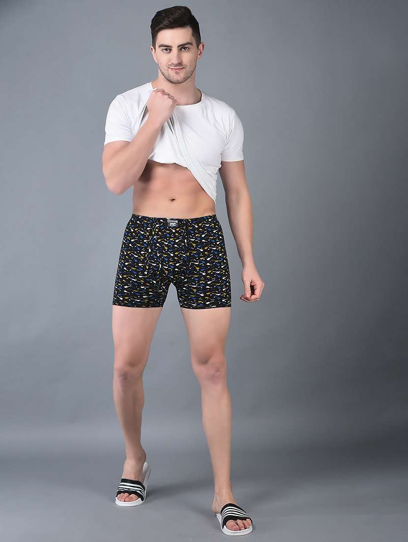 men pack of 7 printed multi colored trunks - 21984219 -  Standard Image - 2