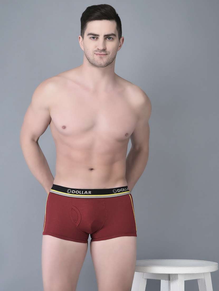men pack of 3 solid trunk brief - 21984225 -  Standard Image - 2