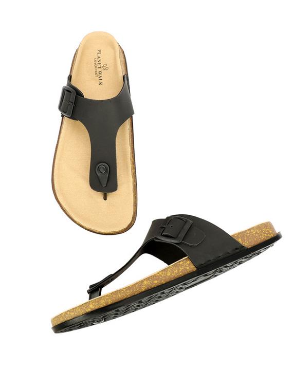 men solid toe separator sandal - 21984424 - Standard Image - 2