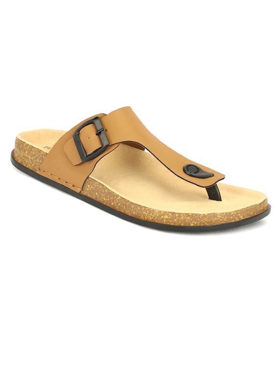 men solid toe separator sandal - 21984427 - Standard Image - 2