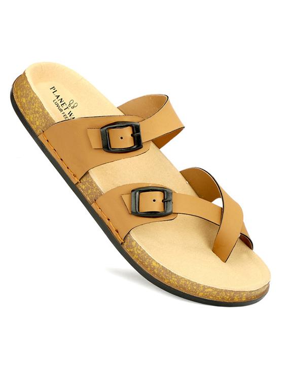 men solid toe separator sandal - 21984448 - Standard Image - 2