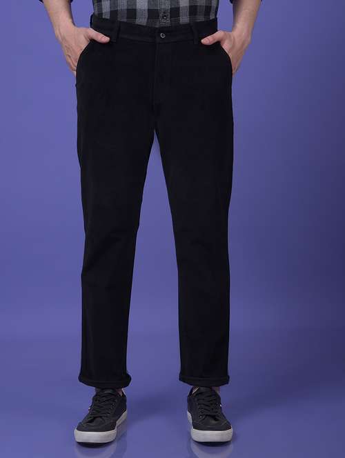 men solid mid rise straight fit chinos  - 21985045 -  Standard Image - 0