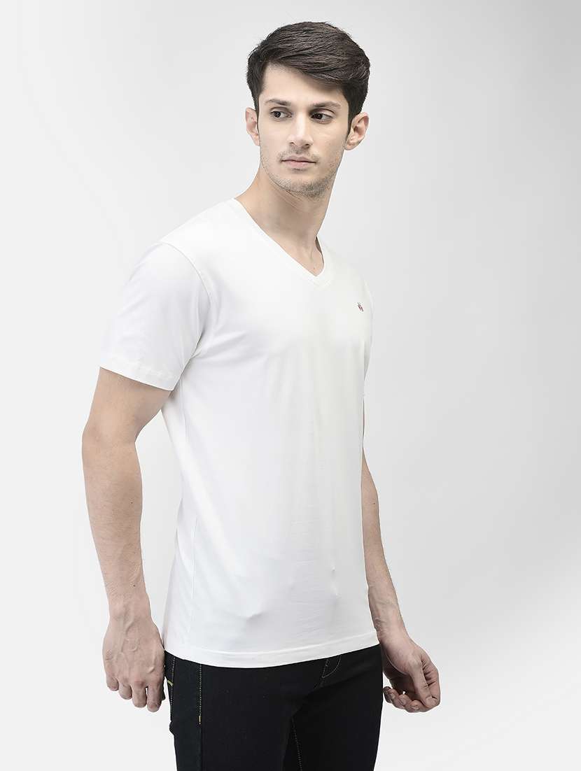 men solid short sleeve regular fit t-shirt - 21985109 - Standard Image - 2