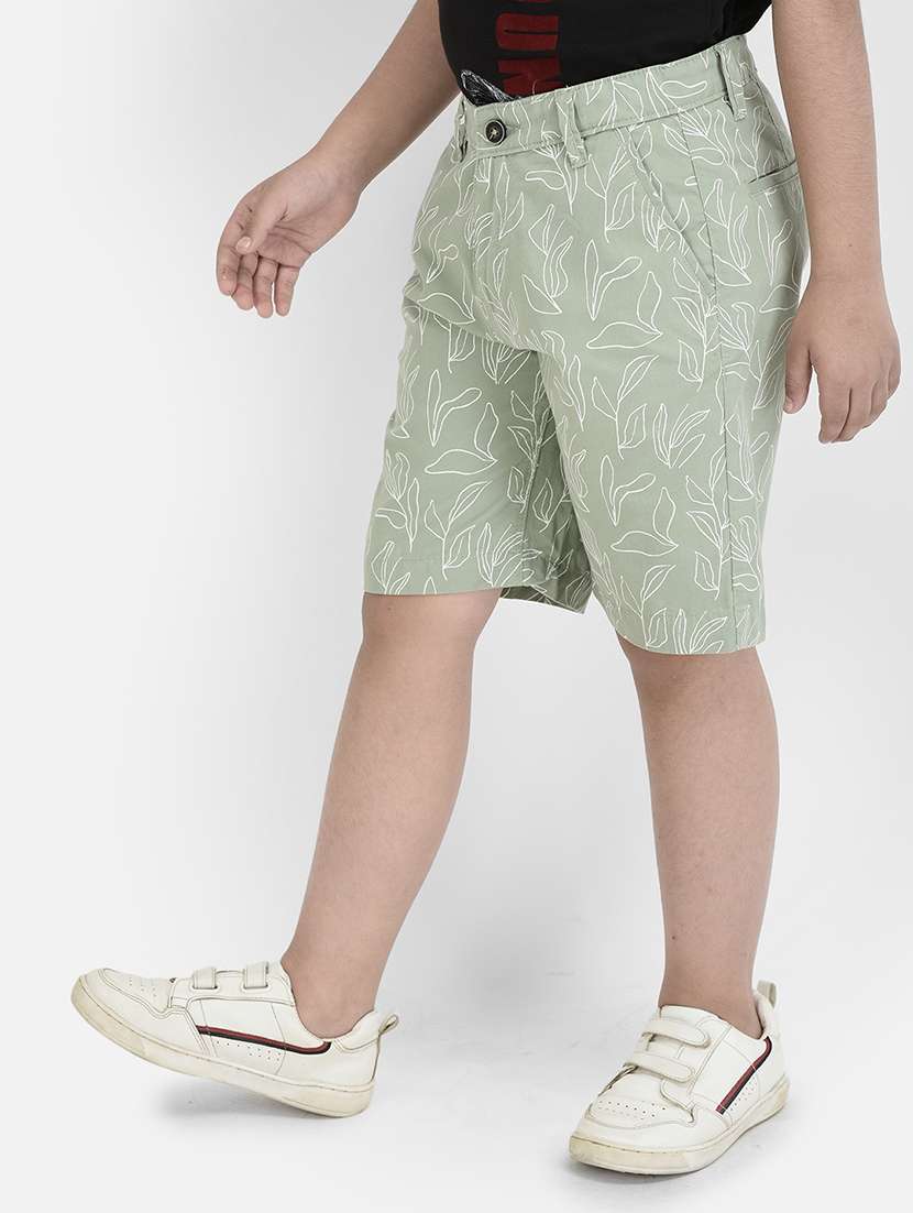 boys printed mid rise regular fit shorts  - 21985186 -  Standard Image - 2