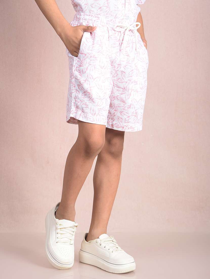 boys printed mid rise regular fit shorts  - 21985187 -  Standard Image - 2