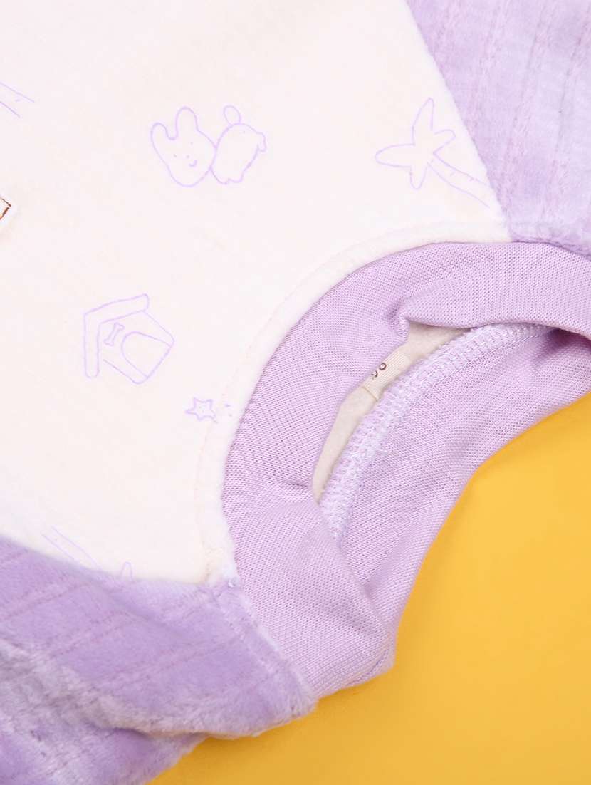 girls printed long sleeve winterwear full length set - 21985607 -  Standard Image - 2