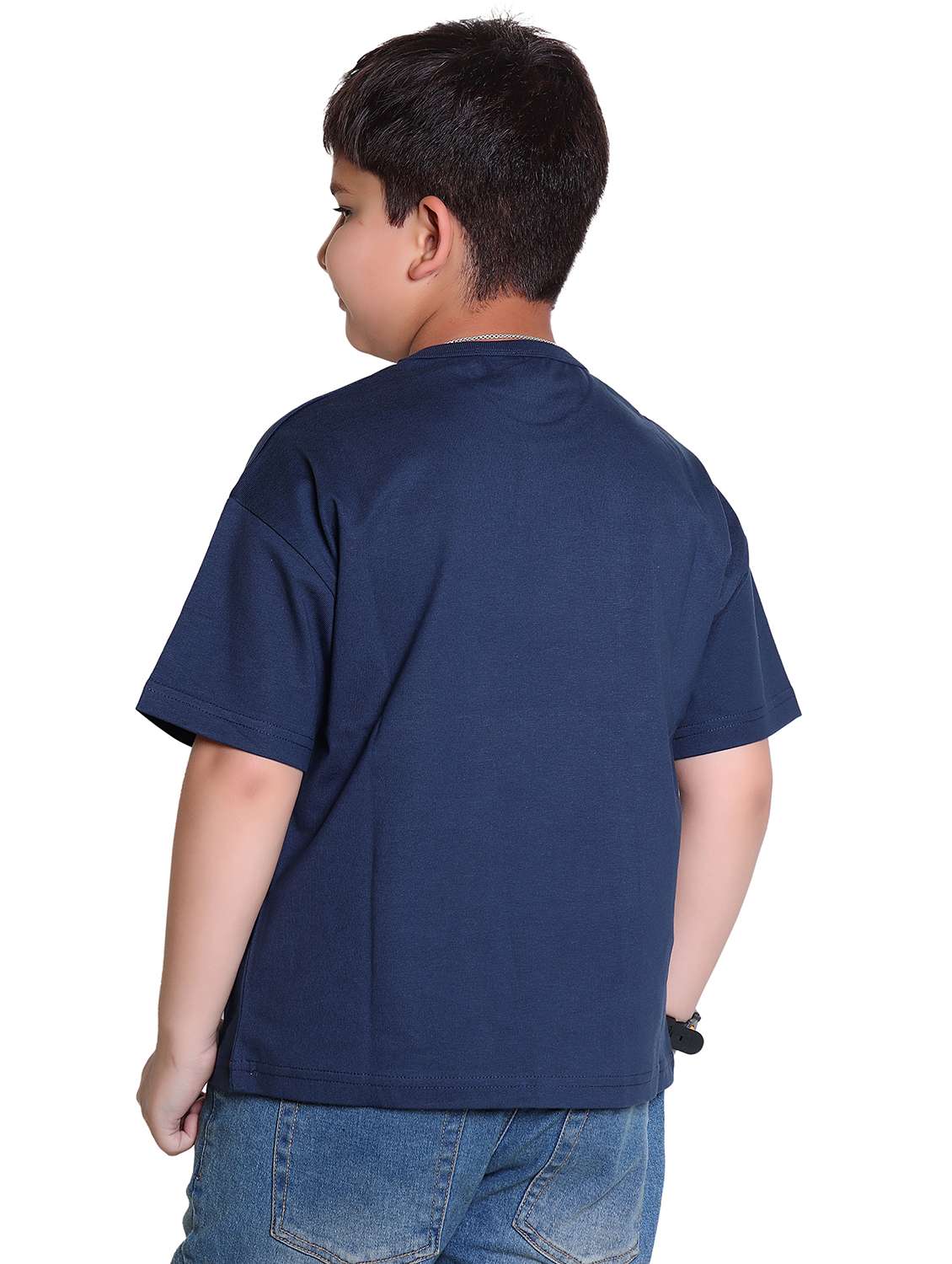 boys printed short sleeve loose fit t-shirt - 21986232 -  Standard Image - 2