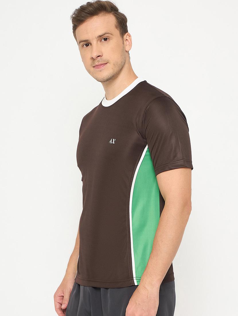 men color block short sleeve regular ft t-shirt - 21986279 - Standard Image - 2