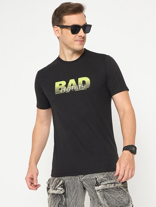 men block printedshort sleeve regular ft t-shirt - 21986281 - Standard Image - 0