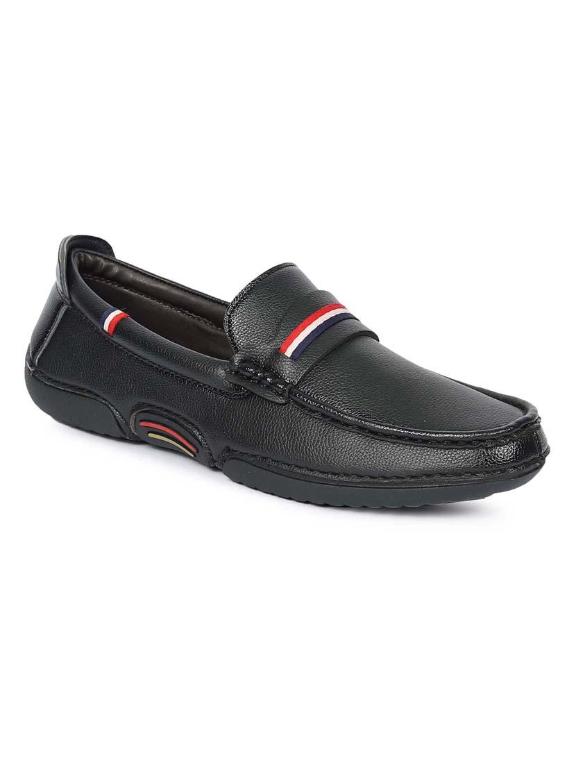 men black slip on loafer - 21986308 - Standard Image - 2