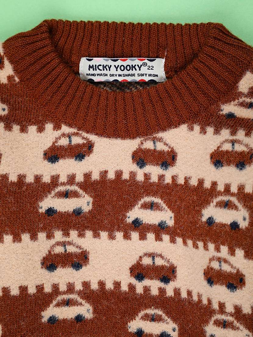 boys self designed long sleeve sweater - 21986451 -  Standard Image - 2