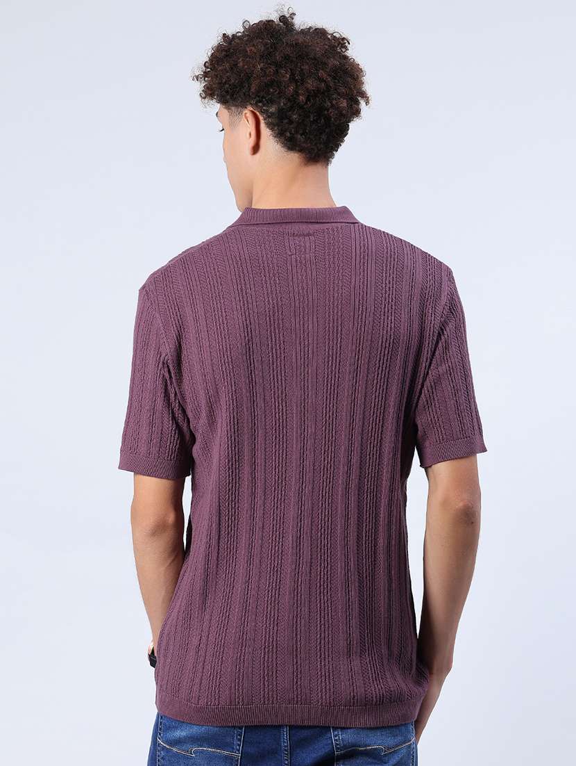 men self design short sleeve regular fit polo t-shirt - 21986483 -  Standard Image - 2