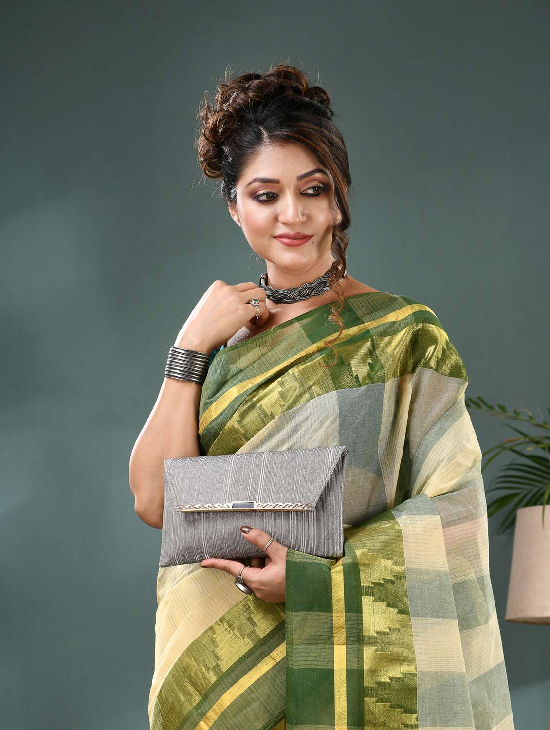 women self design tant saree - 21986602 -  Standard Image - 2