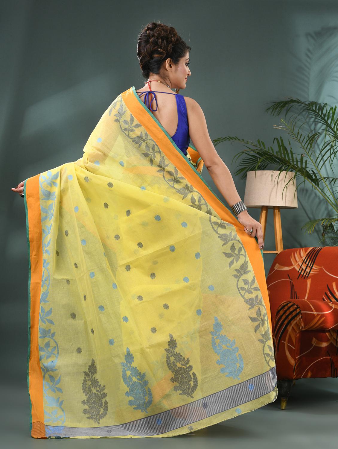 women self design handloom saree - 21986625 - Standard Image - 2