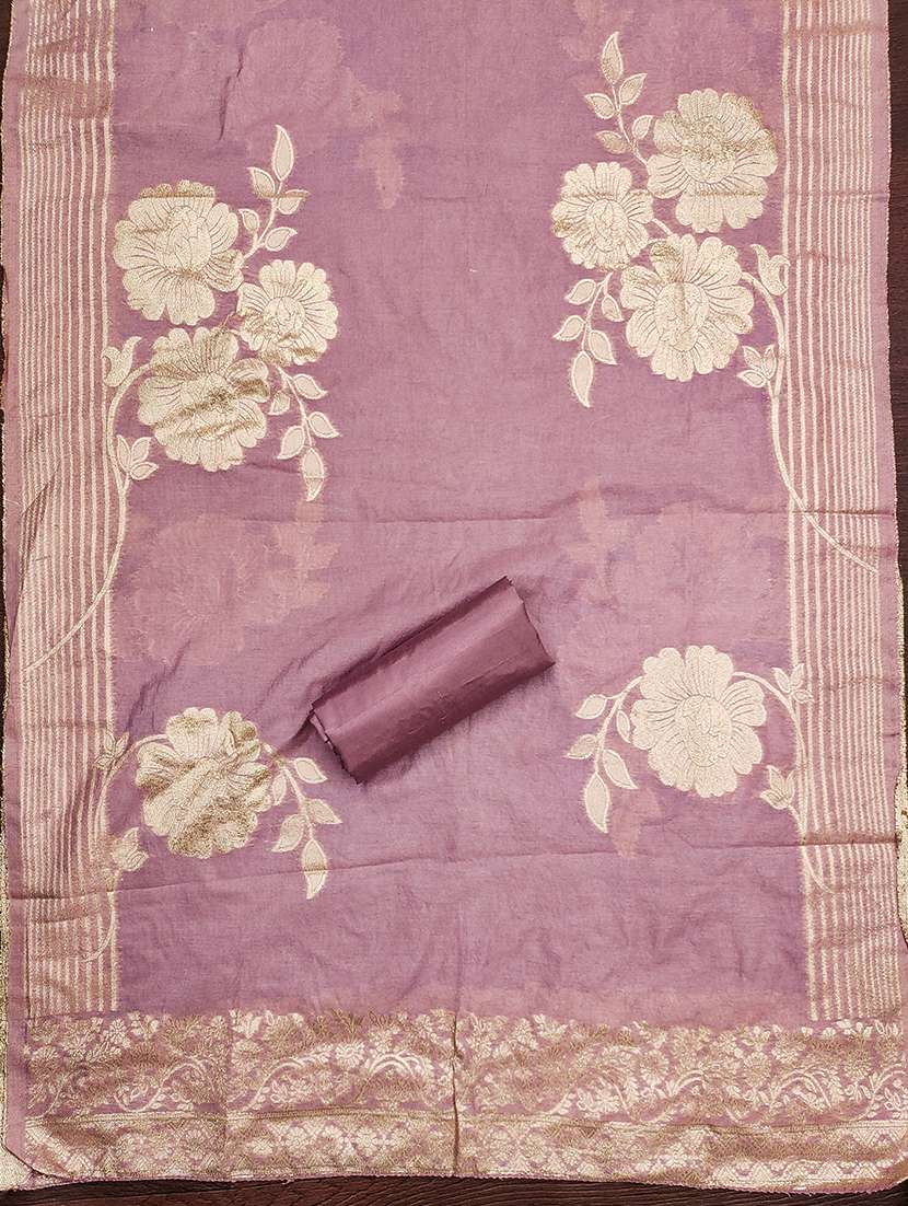 women solid with work embroidered unstitched suit set - 21986648 -  Standard Image - 2