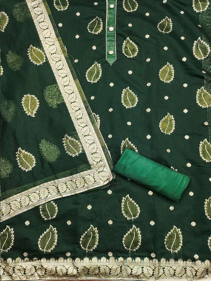 women self design zari work unstitched suit set - 21986651 -  Standard Image - 2