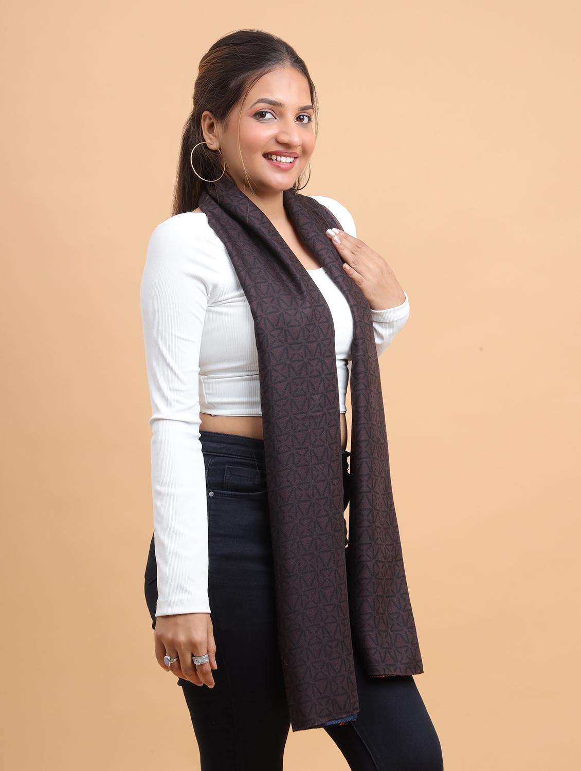 women printed viscose scarf - 21986817 - Standard Image - 2