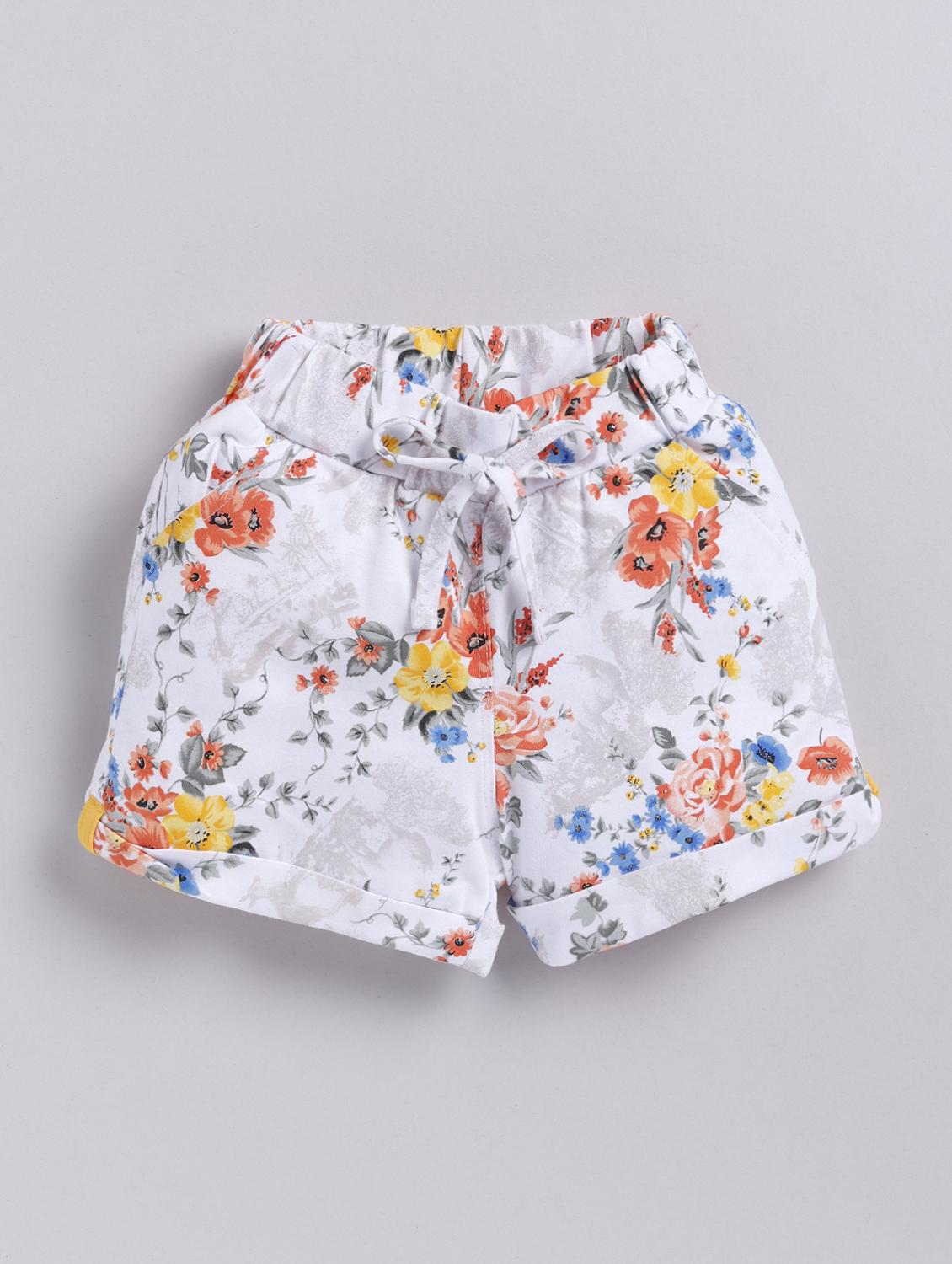 girls pack of 2 printed shorts - 21986847 - Standard Image - 2