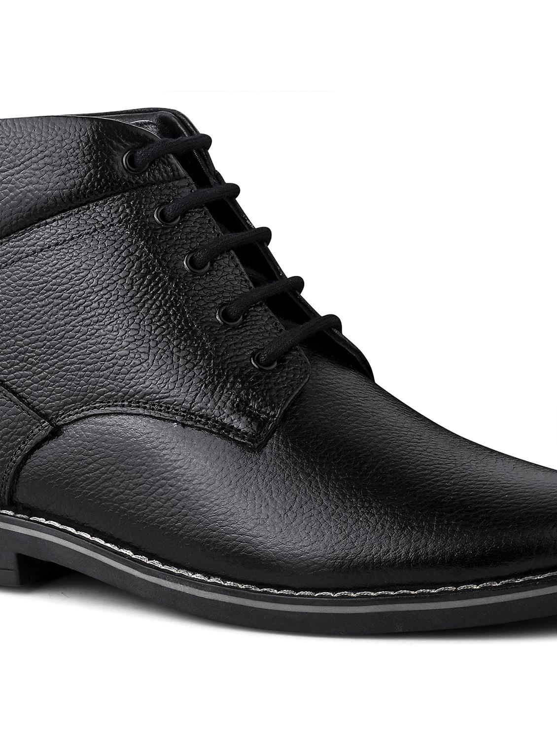 men black lace up boot - 21986874 - Standard Image - 7