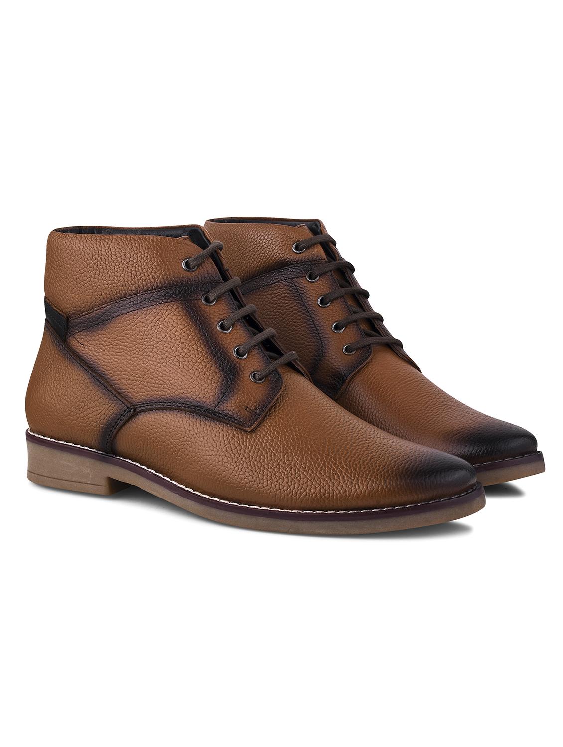 men tan lace up boot - 21986875 - Standard Image - 2