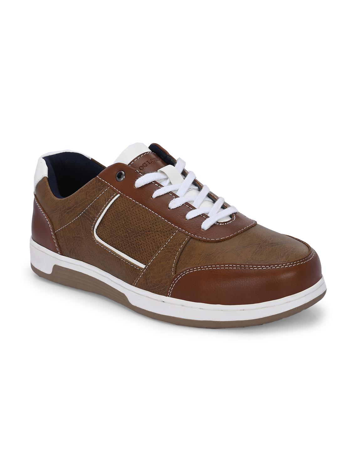 men tan lace up sneaker - 21986881 - Standard Image - 2