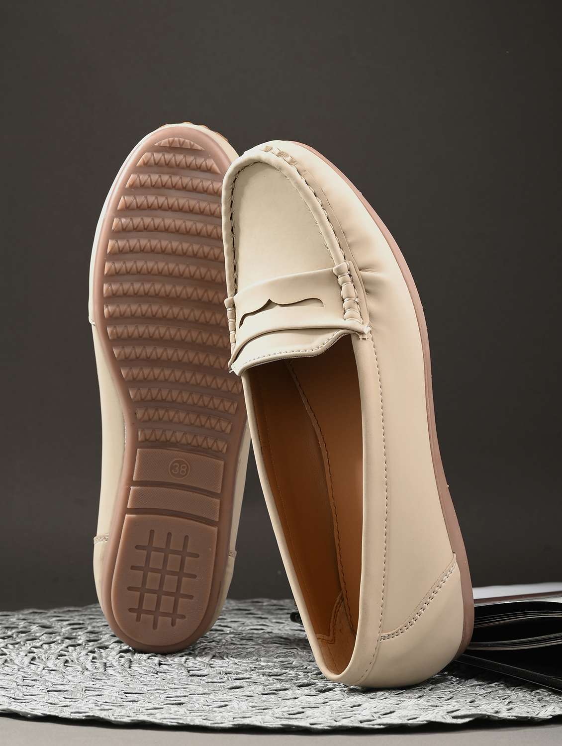 women nude slip on ballerina - 21986887 -  Zoom Image - 0