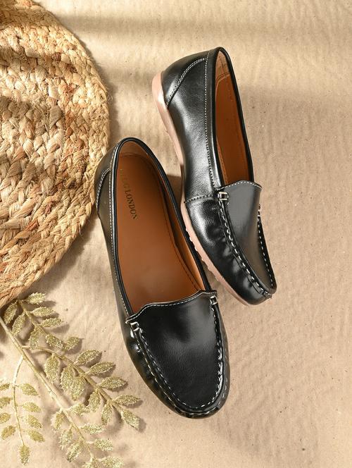 women black slip on ballerina - 21986888 - Standard Image - 0
