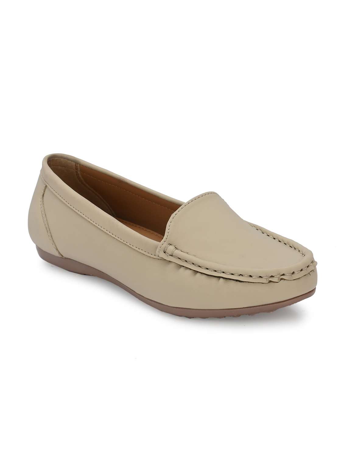 women off white slip on ballerina - 21986889 -  Standard Image - 2