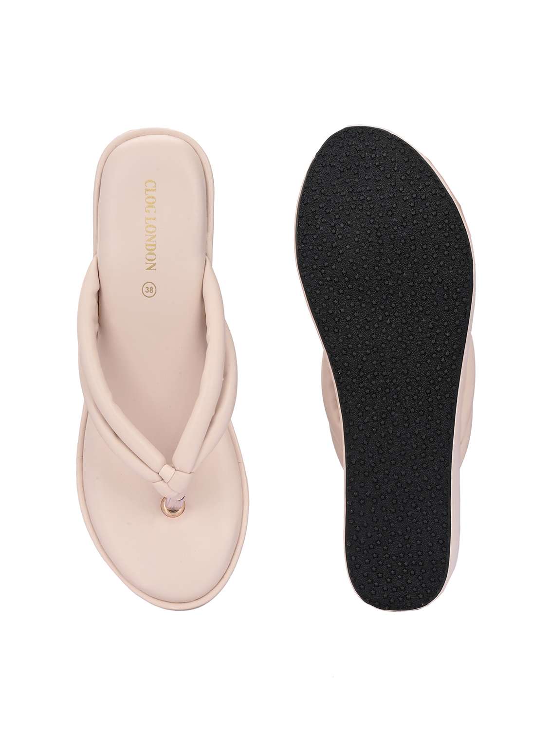 women cream slip on wedge - 21986916 -  Standard Image - 7