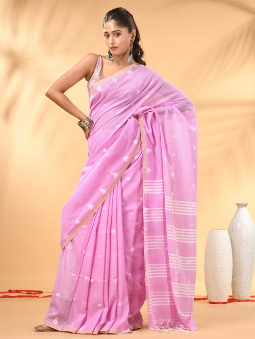 women self design handloom saree with blouse - 21986949 - Standard Image - 0