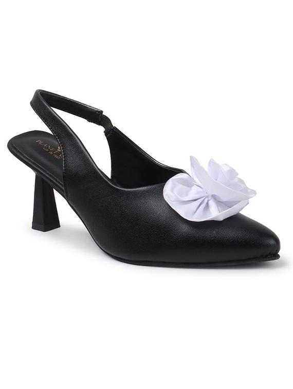 women black back strap sandal - 21987038 - Standard Image - 2