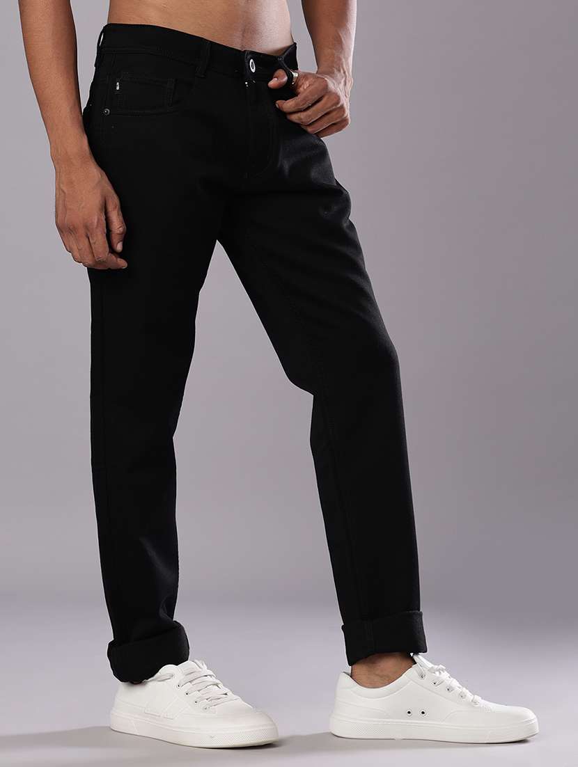 men solid mid rise slim fit jean - 21987109 -  Standard Image - 2