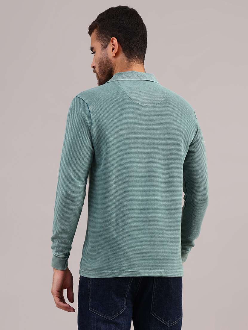 men long sleeve regular fit polo t-shirt - 21987257 -  Standard Image - 2