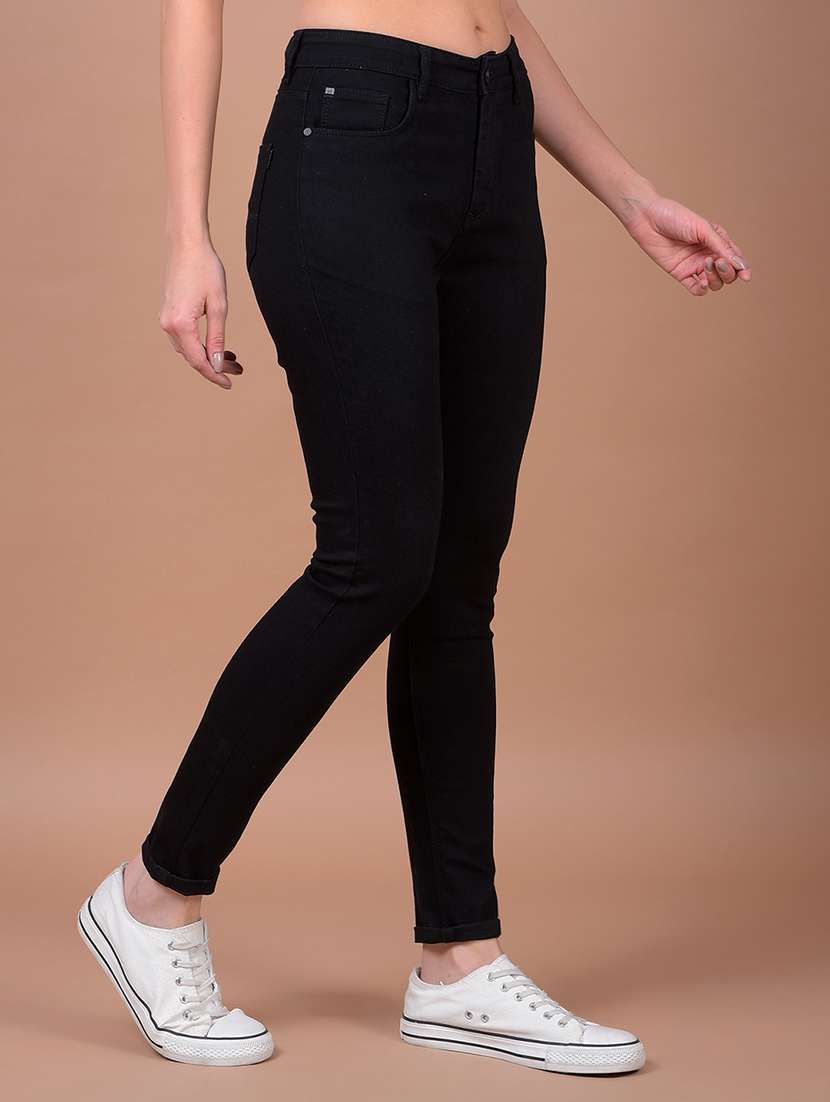 women solid mid rise slim fit jean - 21987561 -  Standard Image - 2