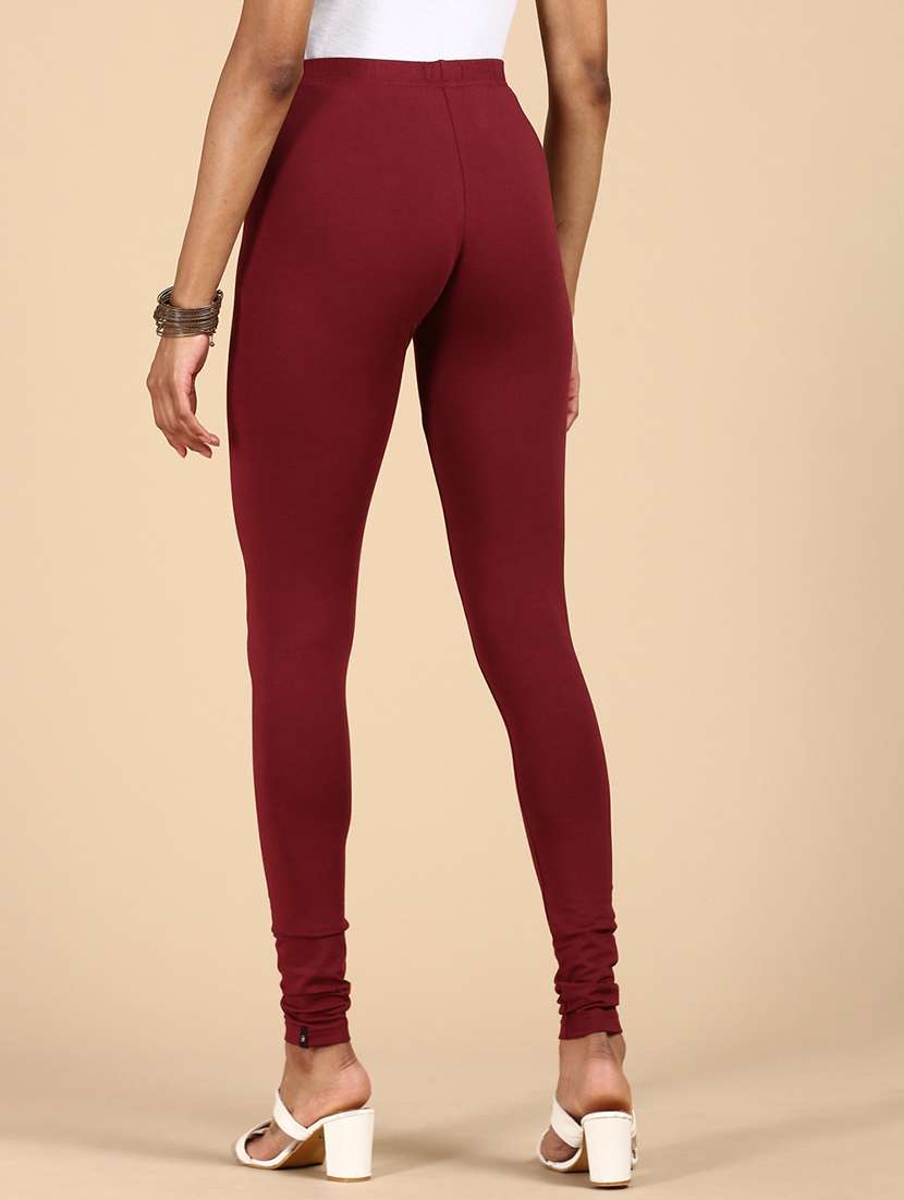 women solid mid rise full legth legging - 21987581 -  Standard Image - 2