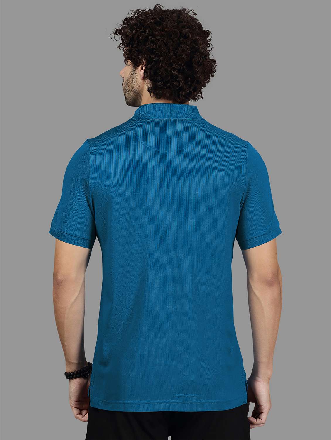 men solid short sleeve regular fit polo t-shirt - 21987608 -  Standard Image - 2